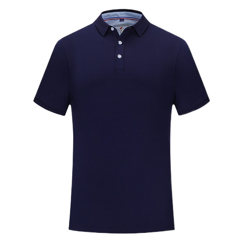 Polo shirt T-shirt printed logo embroidery enterprise work clothes cultural shirt diy summer short sleeve work clothes making class clothes
