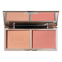 Макияж XUXU Цветочная Фея двухцветные румяна Матовый натуральный Fit Rouge Sun Red Голый Макияж Румяна Тарелка Студенческая справедливая цена