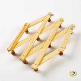 ✅批发壁挂式家用卧室木晾衣架  可收缩衣架  领带架 一件代发