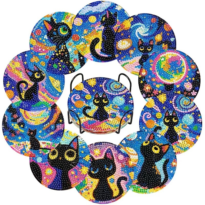 Transfronterizo para 5D pintura de diamantes artística cojín de taza creativo nuevo estilo de animación DIY pintura de diamantes decoración cojín de taza