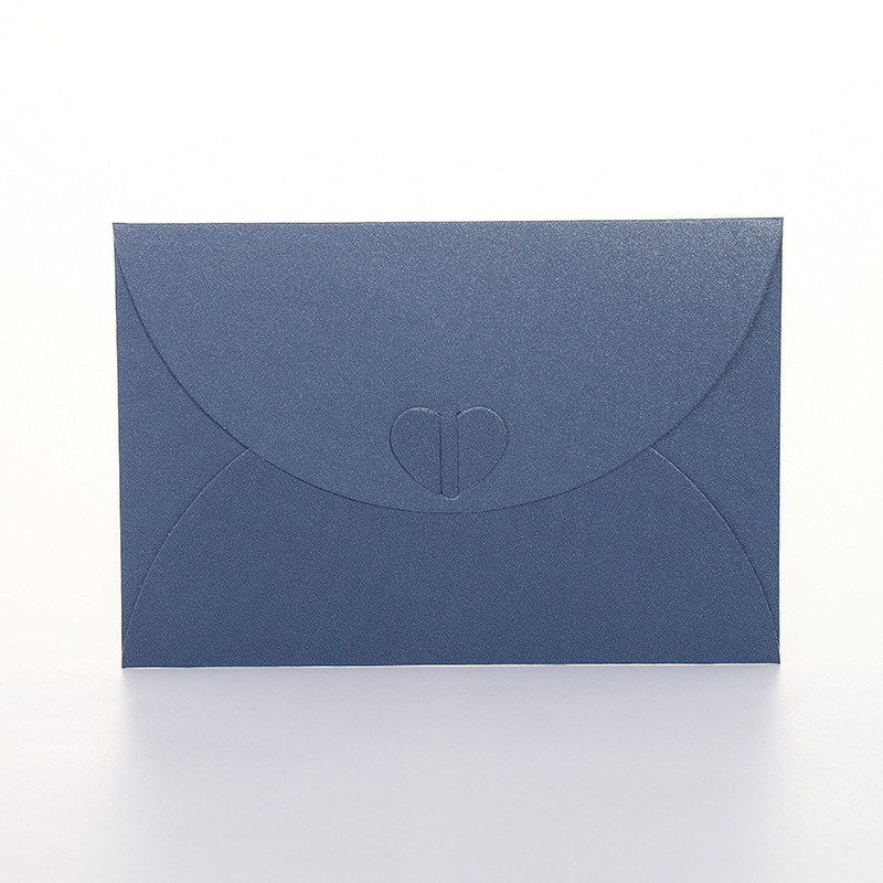 Papel nacarado de color engrosada sobre Western amor carta invitación embalaje sobre retro color sólido sobre Carta papel