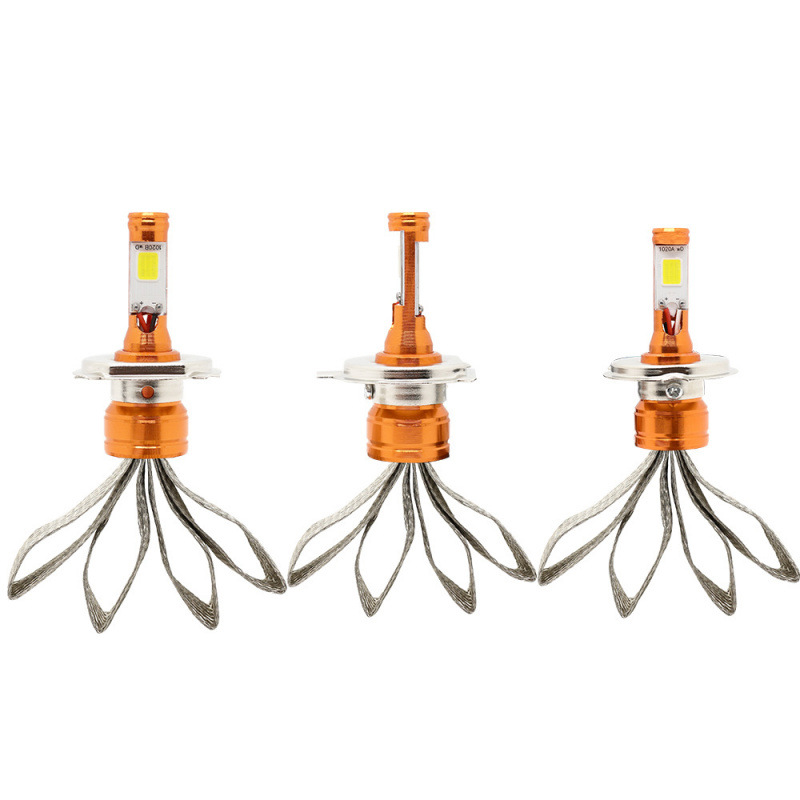 Motocicleta LED H4 mandril 8V-80V dos lados de la motocicleta general nuevo tipo de luz LED delanteros