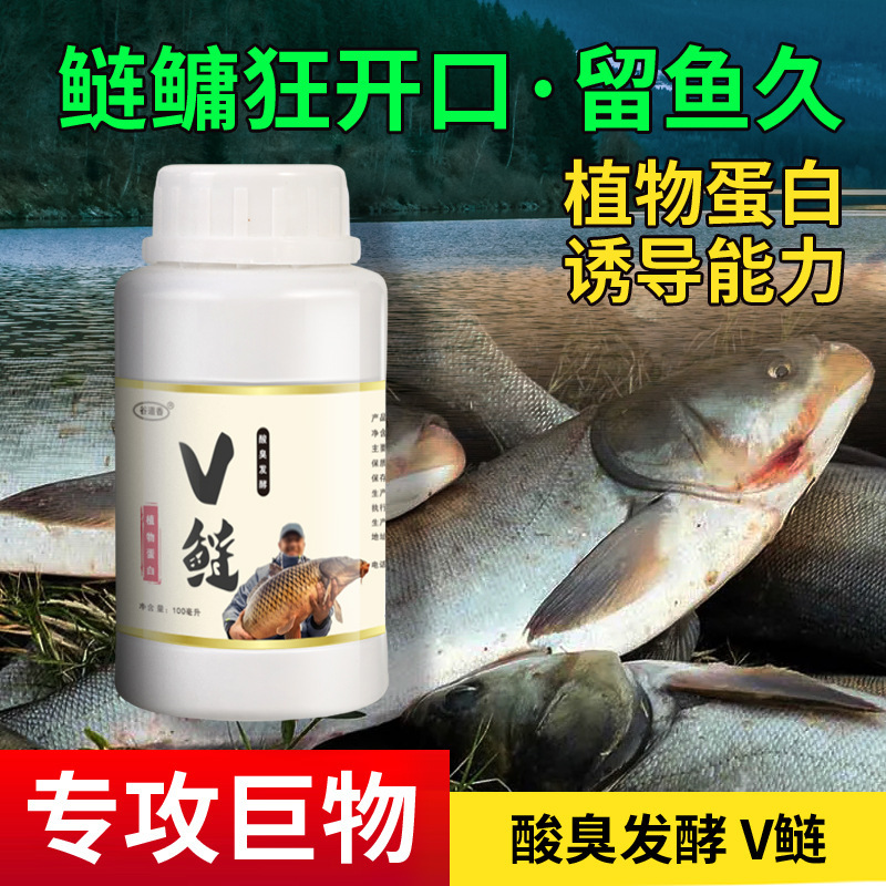 谷道香V鲢留鳙开口剂钓鱼小药鲢鳙胖头鱼饵料黑坑野钓竞技淡水鱼|undefined