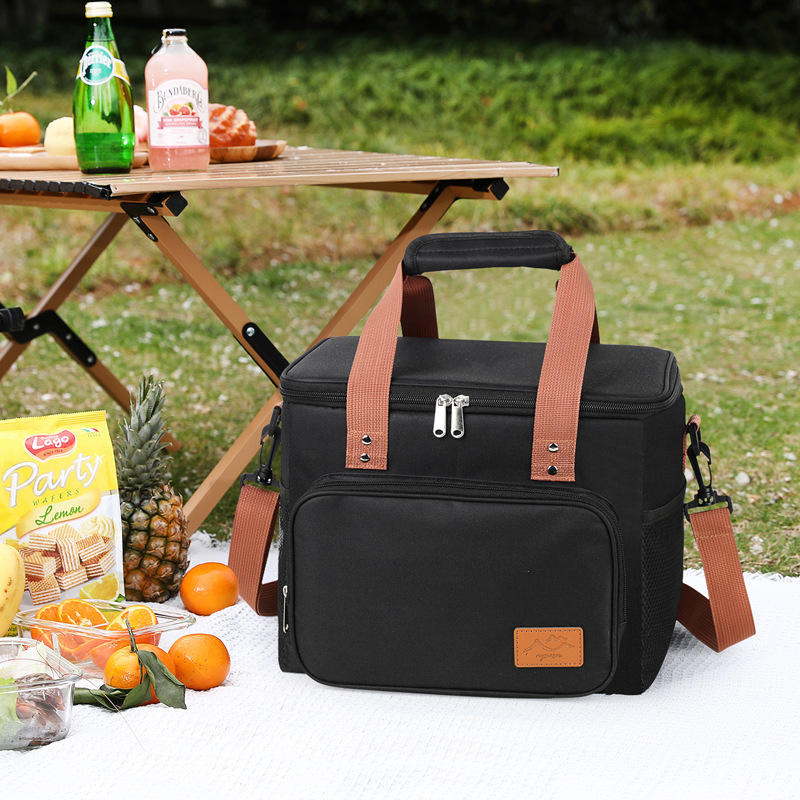 Transfronterizo nuevo bolso catiónico bolso de almuerzo portátil bolso de almuerzo bolso de aislamiento de gran capacidad bolso de hielo de picnic bolsa de preservación de frescura