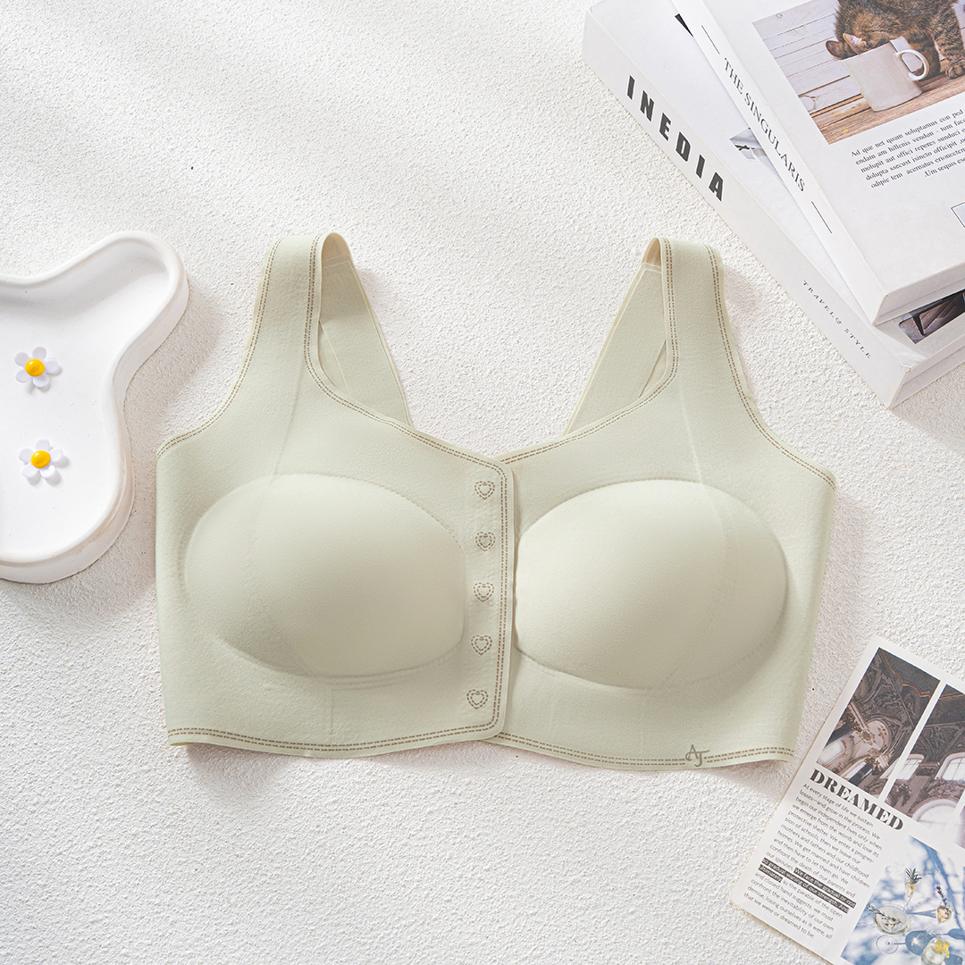 Venta directa de fábrica comercio electrónico transfronterizo Sudeste de Asia Vietnam Tailandia damas sin costuras sujetador de recogida lateral cómodo