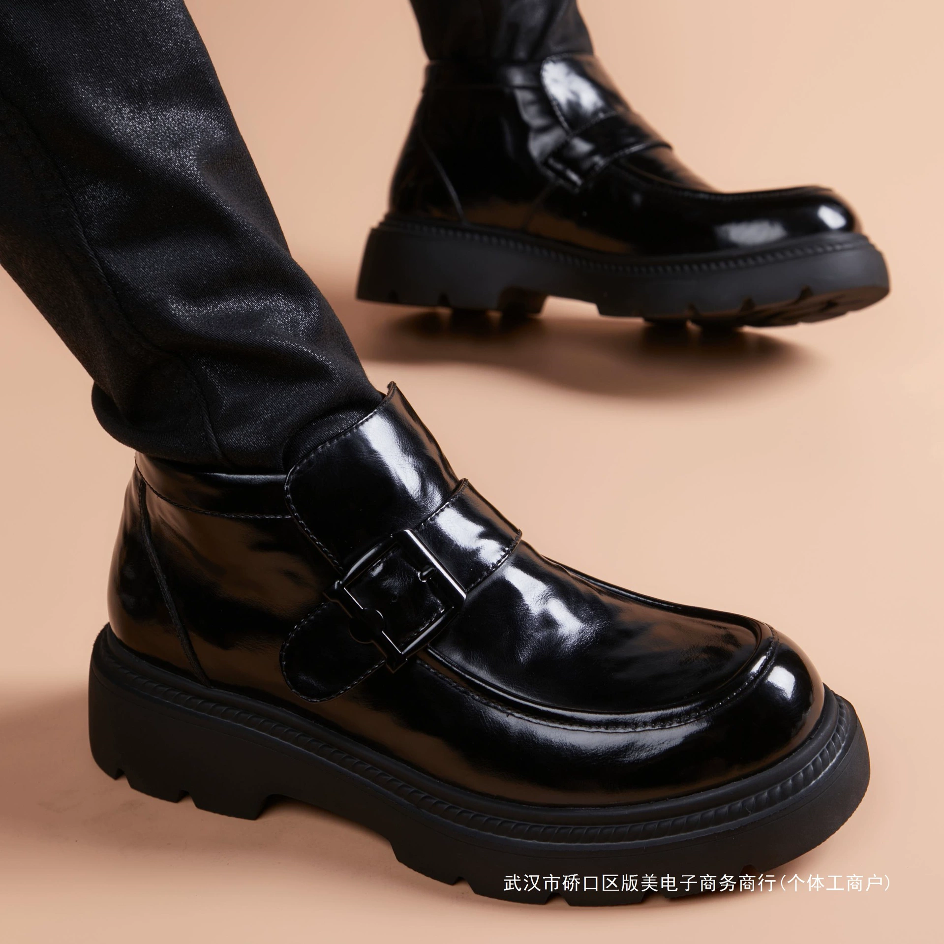 Martens, платформа челси, высокие полусапоги в английском стиле, британский стиль