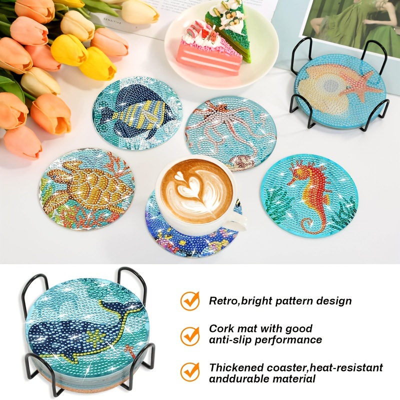 Transfronterizo para 5D pintura de diamantes artística cojín de taza creativo nuevo estilo de animación DIY pintura de diamantes decoración cojín de taza