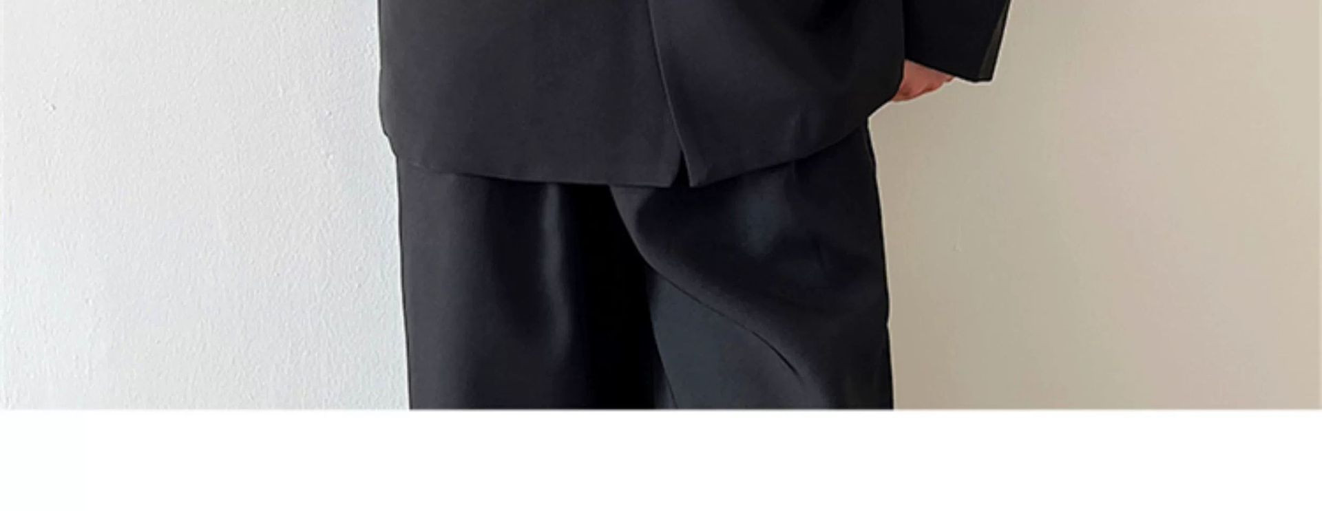 1 Yeni Çin Hafif Ulusal Üst Siyah Dik Yaka Bambu Batı Ceket Erkek İlkbahar Sonbahar Uçak Düğmesi Etnik Stil_voghion.com