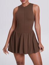 X 79283 Cloud Feel Two Piece Collar Dress �Ƹм���������ȹ