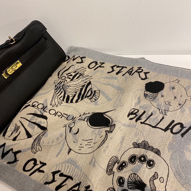 TROPICOcean World Original Design Scarf Women's Winter All-match Long Shawl Men's Winter Warm Couple Scarf