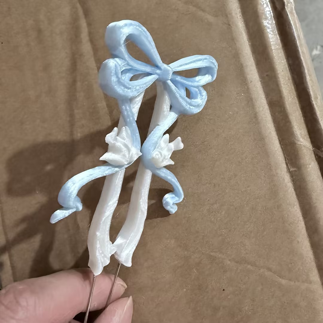 New lily of the valley butterfly bean pen, double-needle bean arranging tool, special bean arranging spatula, tweezers, DIY handmade bean arranging tool, bean arranging pen