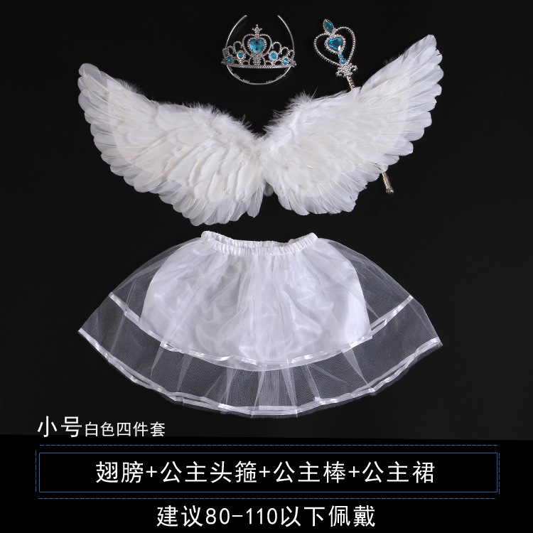 Halloween plumas alas adultos niños fiesta diablo ángel plumas alas props niños ángel alas