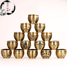 直供 工艺品 纹路清晰 做旧仿古 铜缸 样式多样 家居装饰品铜摆件