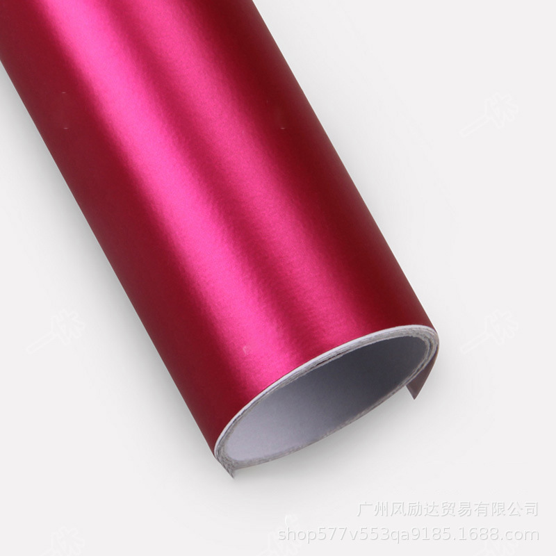 금속 얼음 필름-얼음 로즈 레드