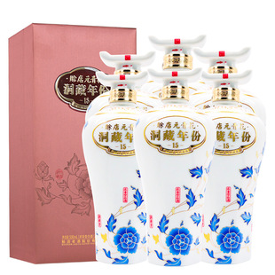 �d���Ͼ��d��Ԫ�໨15������Ͱ׾�52���̄���Ո500ml��ƿ6ƿ����