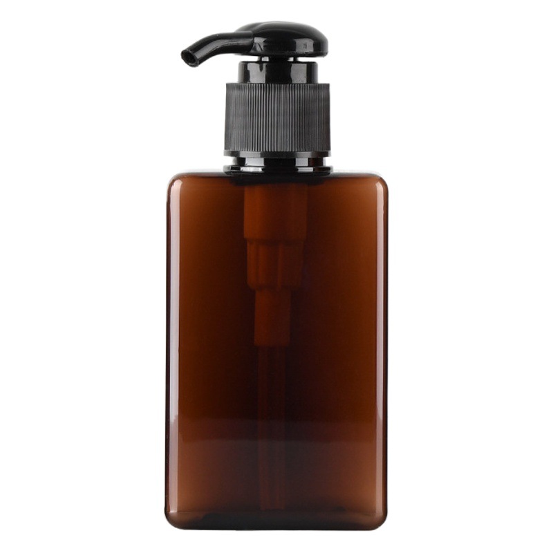150ml botella de loción PETG botella de prensa botella plana limpiador facial desinfectante de manos Gel de ducha sub-botella material de embalaje cosmético