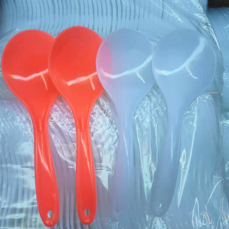 Plastic rice spoon dollar store products White rice spoon household daily use red plastic spoon kitchen utensils department store Plastic rice spoon dollar store products White rice spoon household daily use red plastic spoon kitchen utensils department store