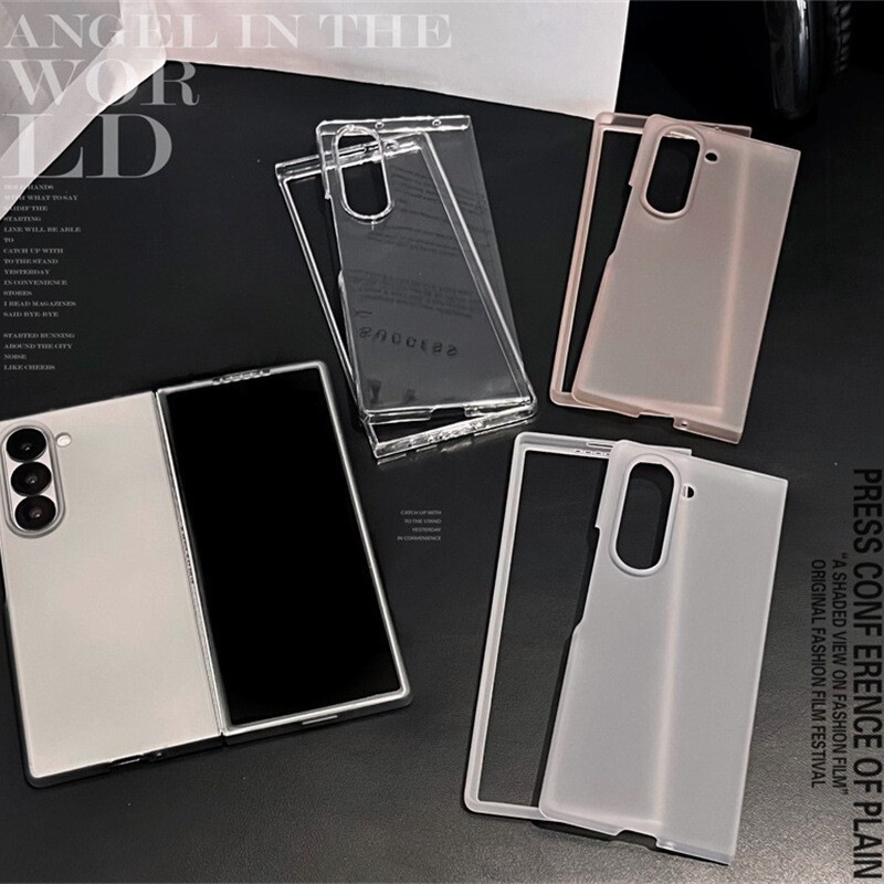 Newly Applicable Samsung Galaxy Z Fold 30% off Stacked Screen Skin-Like Translucent Huawei Mate X6 Simple Find N5 Mobile Phone
