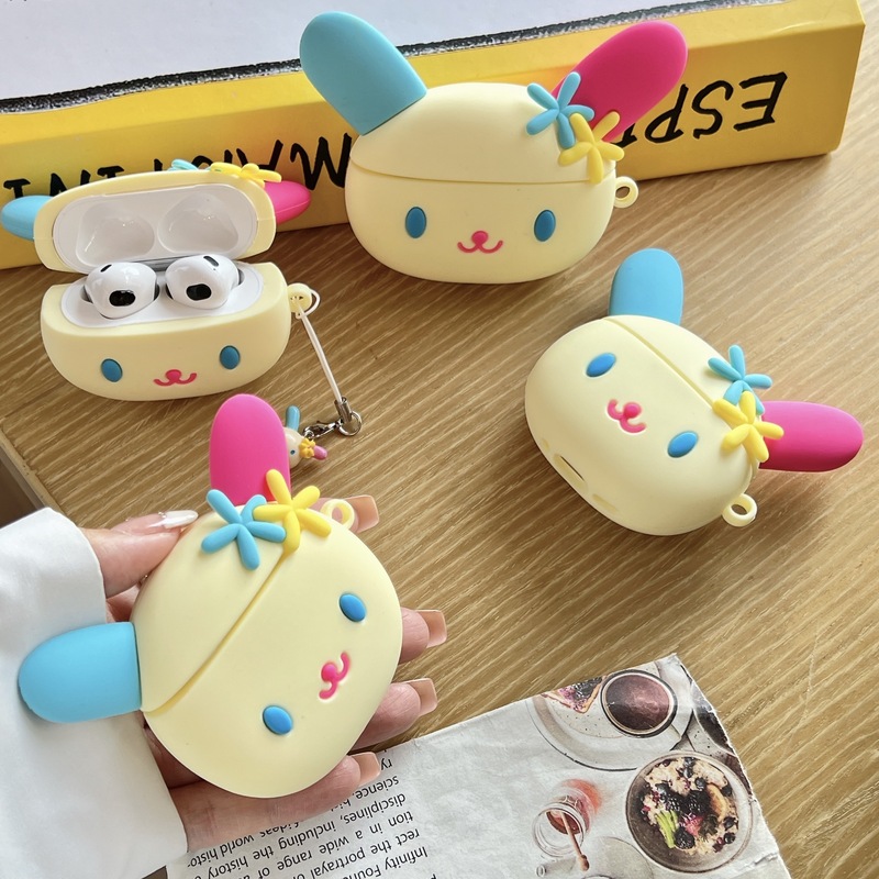 フラワーバニー airpods pro Apple Bluetooth ヘッドフォンケース 2/3/4 世代漫画サンリオ保護カバーかわいい|undefined