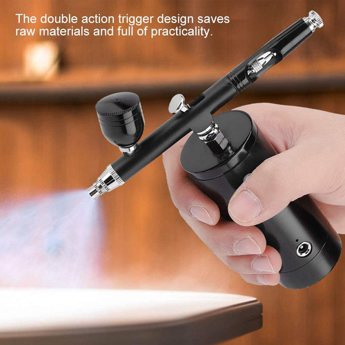 Amazon, eaby best-selling portable rechargeable mini electric small airbrush air pump set model spray paint and color