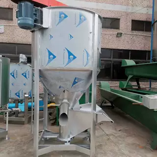 立式颗粒搅拌机热风加热立式搅拌机塑料片材立式搅拌机颗粒搅拌机