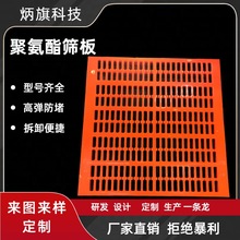 定制矿用聚氨酯脱水筛震动筛网洗煤厂筛板高弹不易堵孔
