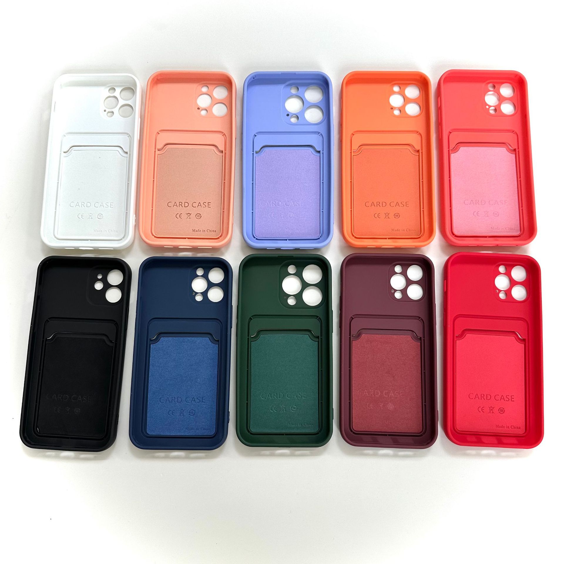 Card bag imitation original TPU mobile phone case for OPPO Realme C25Y/4G/0136789 velvet protective cover