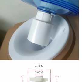 饮水机配件过滤桶下浮球直插式控制阀 小联通净水桶浮球控制阀门