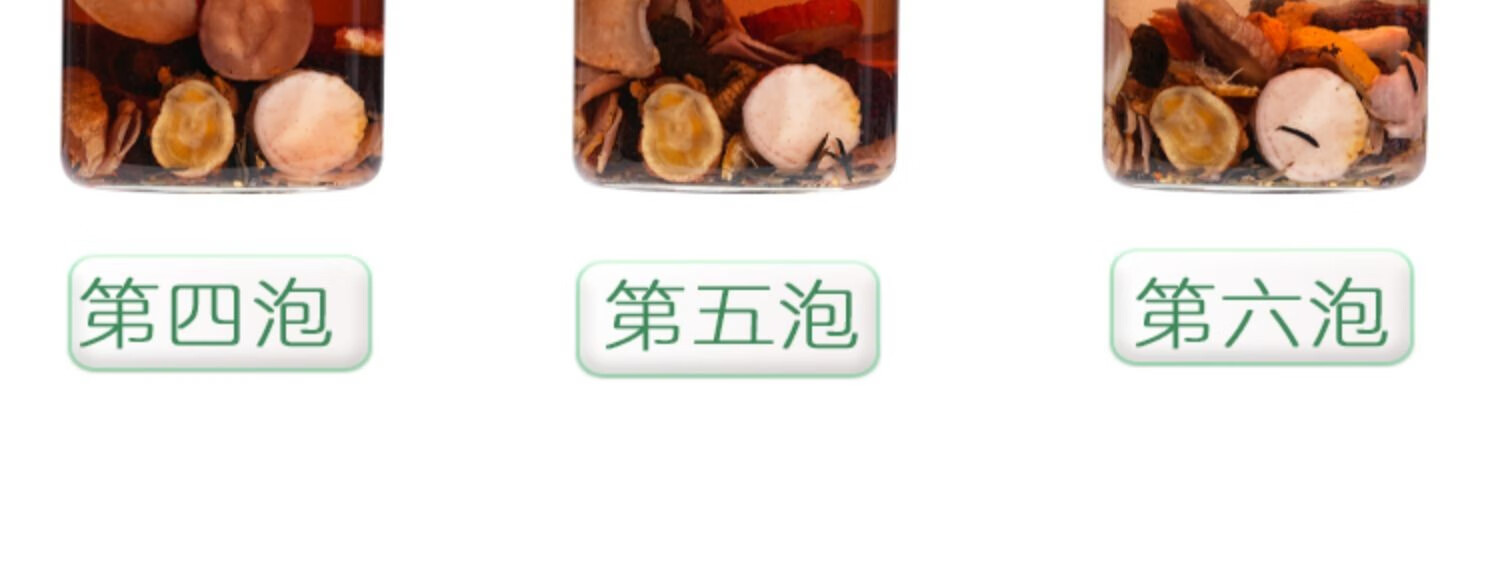 Ginseng Eucommia Male Flower Tea Wubao Tea with Mulberry Goji Dendrobium Polygonatum 15g x 15 Cans quality and texture