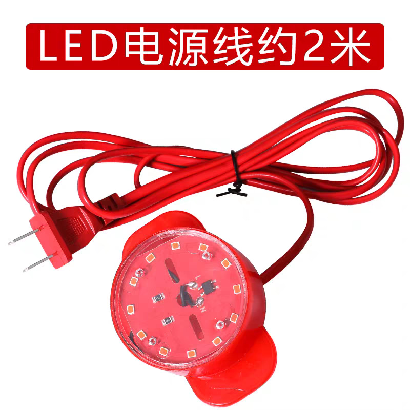 새해 봄 축제 LED 레드 랜턴 컴패니언 조명 축제 분위기 빛 방수 LED 야외 랜턴 라이트 플러그인