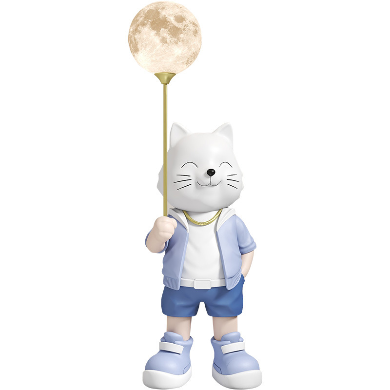 (2개) 창조적 인 곰 거실 바닥 장식품 대형 침실 장식 TV 캐비닛 소파 사이드 라이트 럭셔리 집들이 사업 선물