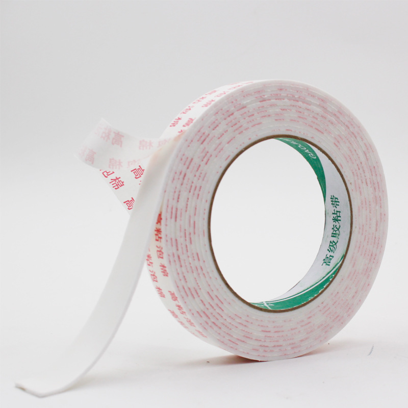 Adhesivo de doble cara fuerte esponja adhesiva espuma cinta adhesiva de doble cara adhesiva espuma adhesiva impermeable 3 m de largo al por mayor