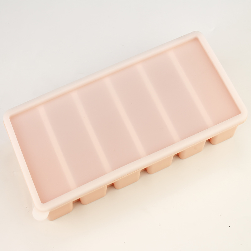 Pink 6-piece ice bar-with lid