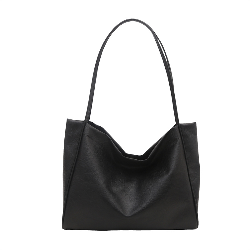 Bolsa de mano casual coreana para mujeres 2024 nueva moda de alta capacidad bolso de hombro de estilo minimalista bolso de mujer de viaje al trabajo
