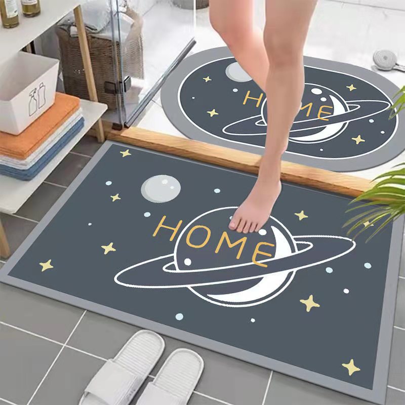 Imitation Diatom Mud Entrance Mat Entrance Mat Bathroom Toilet Entrance Mat Absorbent Quick-drying Floor Mat Foot Mat Imitation Diatom Mud Entrance Mat Entrance Mat Bathroom Toilet Entrance Mat Absorbent Quick-drying Floor Mat Foot Mat