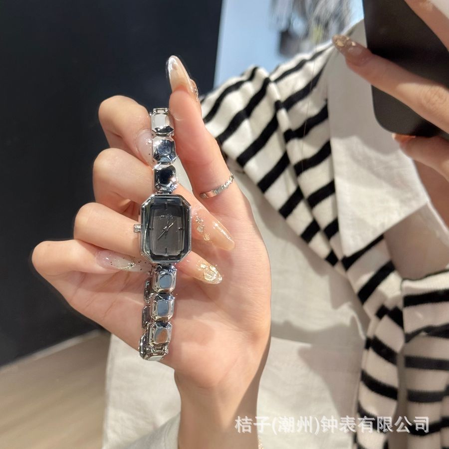 Scottie詩高迪9610h小方糖軽豪華女性サラリーマンビジネスファッション角型石英腕時計