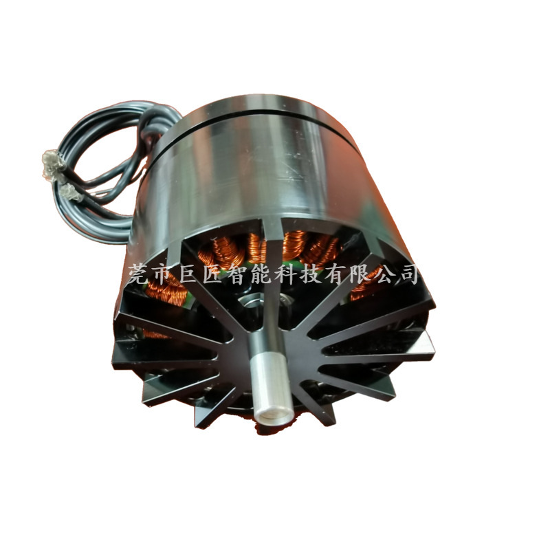 自带散热风扇无刷大功率电机抛雪机器人无刷电机大功率