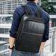 Top Layer Cowhide Men's Backpack Genuine Leather Backpack 15.6 Inch Large Capacity Computer Bag Business Cowhide Backpack