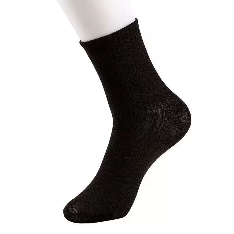 Breathable Low-Cut Socks Unisex, Solid Colors (Black/White/Gray), Lightweight