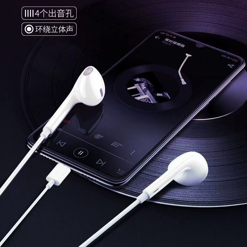 Наушники для Apple, Huawei и совместимых телефонов, для Android, 3.5 мм, управление по проводу