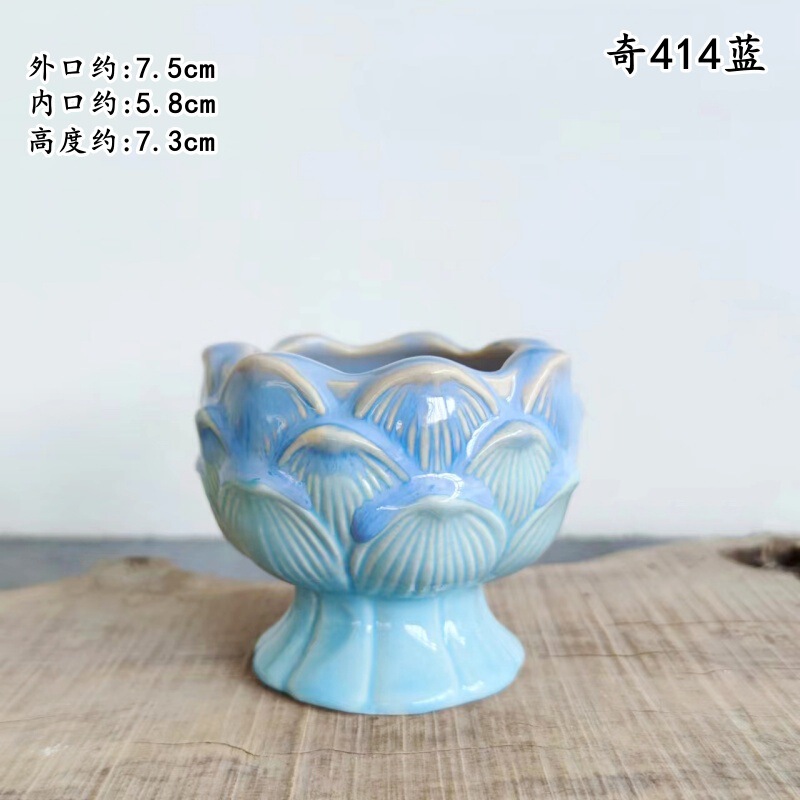 植木鉢の小さい新商品の缶のアイデアの磁器の缶の多い陶磁器の肉のミニ陶のレトロな家庭の陶磁器のたらいの園芸の太い新しいです。|undefined