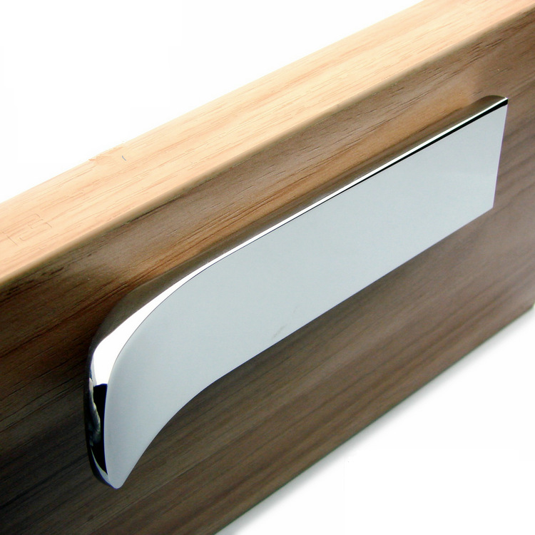 现代简约柜门拉手亮光橱柜门凹槽把手异型抽屉长把手镜面柜门拉手|ms