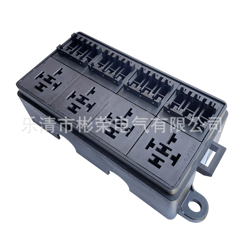 12V汽车6-12路继电器卡车改装保险盒Fuse box