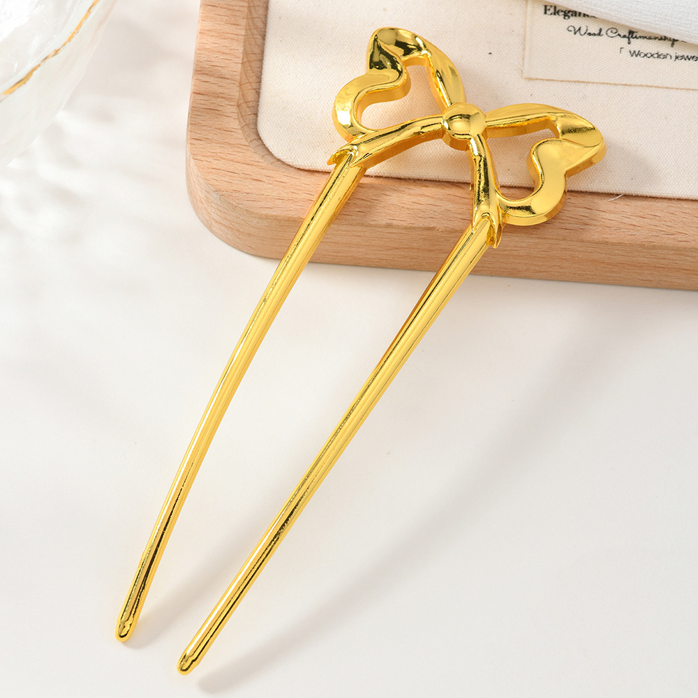 Arco de alta sensación en forma de U pinzas de cabello de mujer bola de cabello cabeza artefacto pinzas de cabello adorable pinzas de cabello tocado