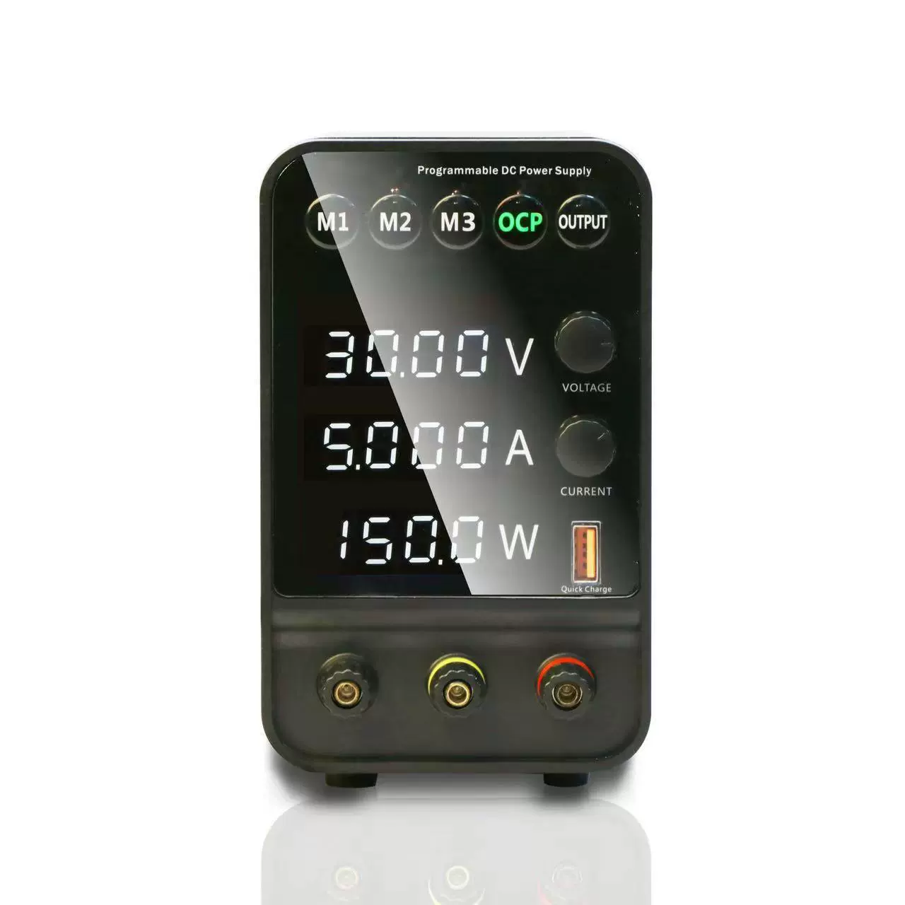 Высокоточная модель программирования 30V5A/10A Регулируемый источник питания постоянного тока с четырьмя цифровыми дисплеями с функцией памяти USB-источник питания