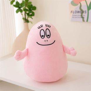 French Barbapapa Baba Papa Style Doll Creative Cute Pink Cute Ugly Cute Doll Plush Toy