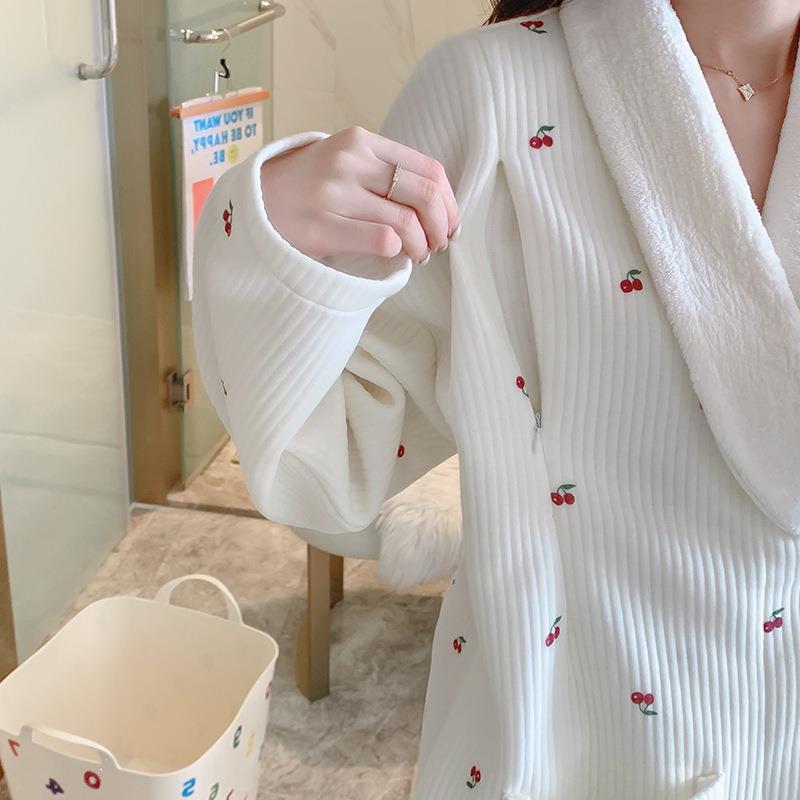 에어코튼 산후복 봄가을겨울 기모노 산후수유파자마 임신기간 11월12일 임산부 퇴원 앉기 10