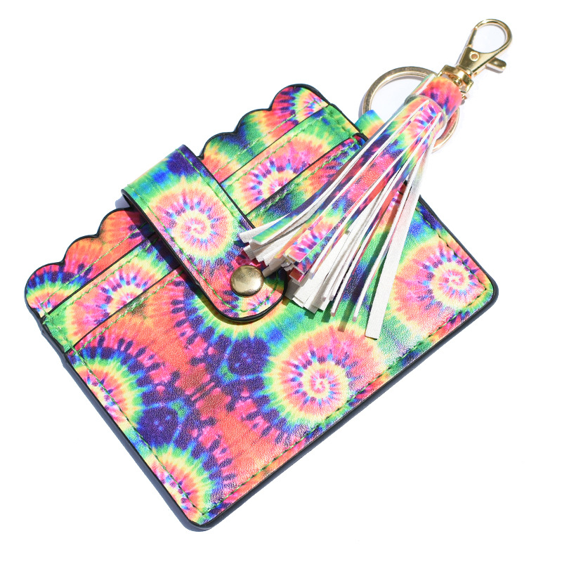Polyester Lining Material Women's Snakeskin Leopard Pu Leather Flip Cover Card Holders