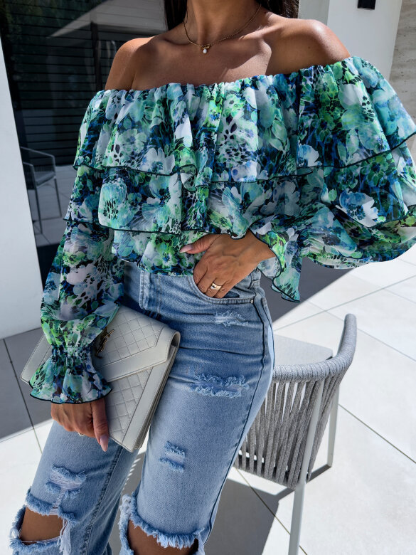 210g Weight Long Sleeve Sleeve Length Regular Sleeve Sleeve Type Polyester Fabric Type Regular Top Length Blouse Tops Type Holiday, Beach Occasion Boat Neck Neckline Regular Fit Fit Type Printing Pattern Summer Season Women's Gender Vacation Style Wholesale Women's Vacation Printing Long Sleeve Blouses 10