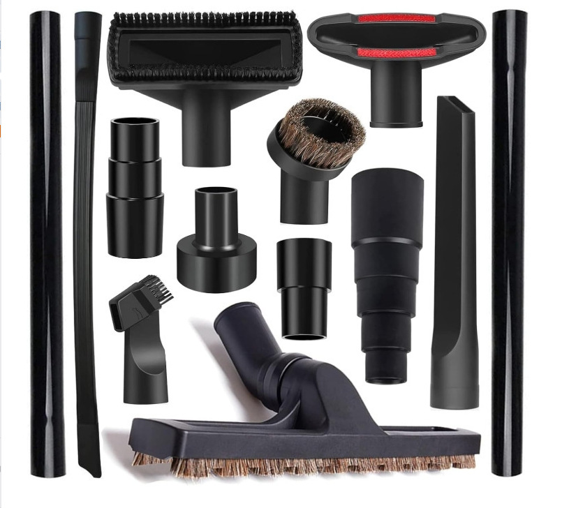 Pantalones de goma de acoplamiento para aspirador Philips Midea aspirador de cepillo plano accesorios de aspirador de cabeza de cepillo de cerdas redondas 32 / 35MM universal